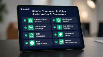 8-point AI voice assistant evaluation criteria checklist for e-commerce selection