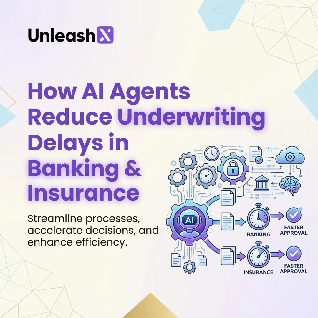 How AI Agents Reduce Underwriting Delays in Banking & Insurance