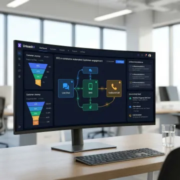 AI agent dashboard automating D2C lead nurturing and repeat purchase campaigns