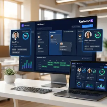 AI-powered job portal candidate screening agent managing recruitment pipeline at scale