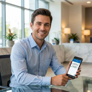 AI chatbot interface assisting a banking customer with query resolution