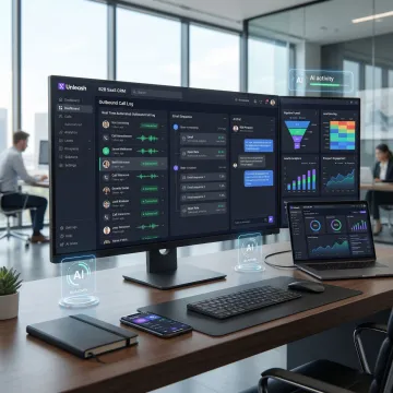 Outbound Sales AI Agent autonomously engaging B2B SaaS prospects across multiple channels
