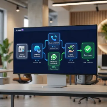 Step-by-step outbound AI agent workflow for classifieds lead engagement