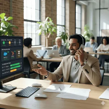 Insurance AI chatbot deployment process shown on a workflow dashboard