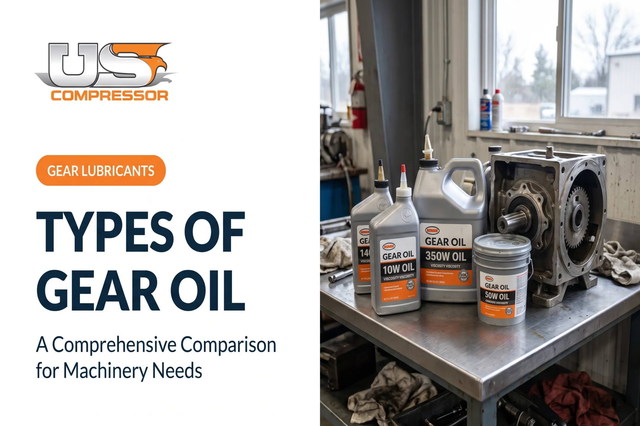 Types of Gear Oil: A Comprehensive Comparison for Machinery Needs