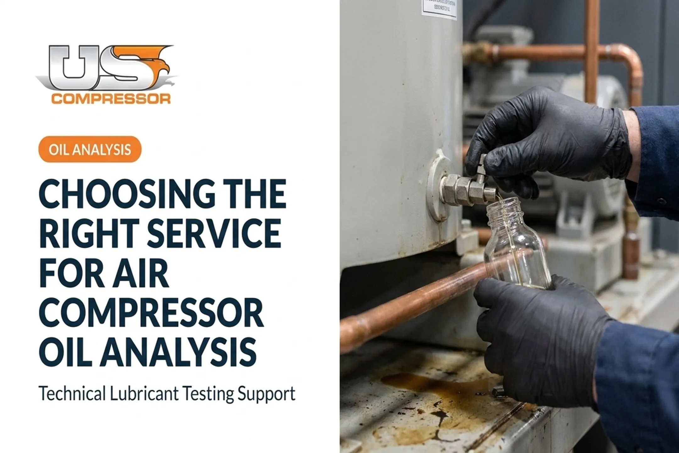 Choosing the Right Service for Air Compressor Oil Analysis
