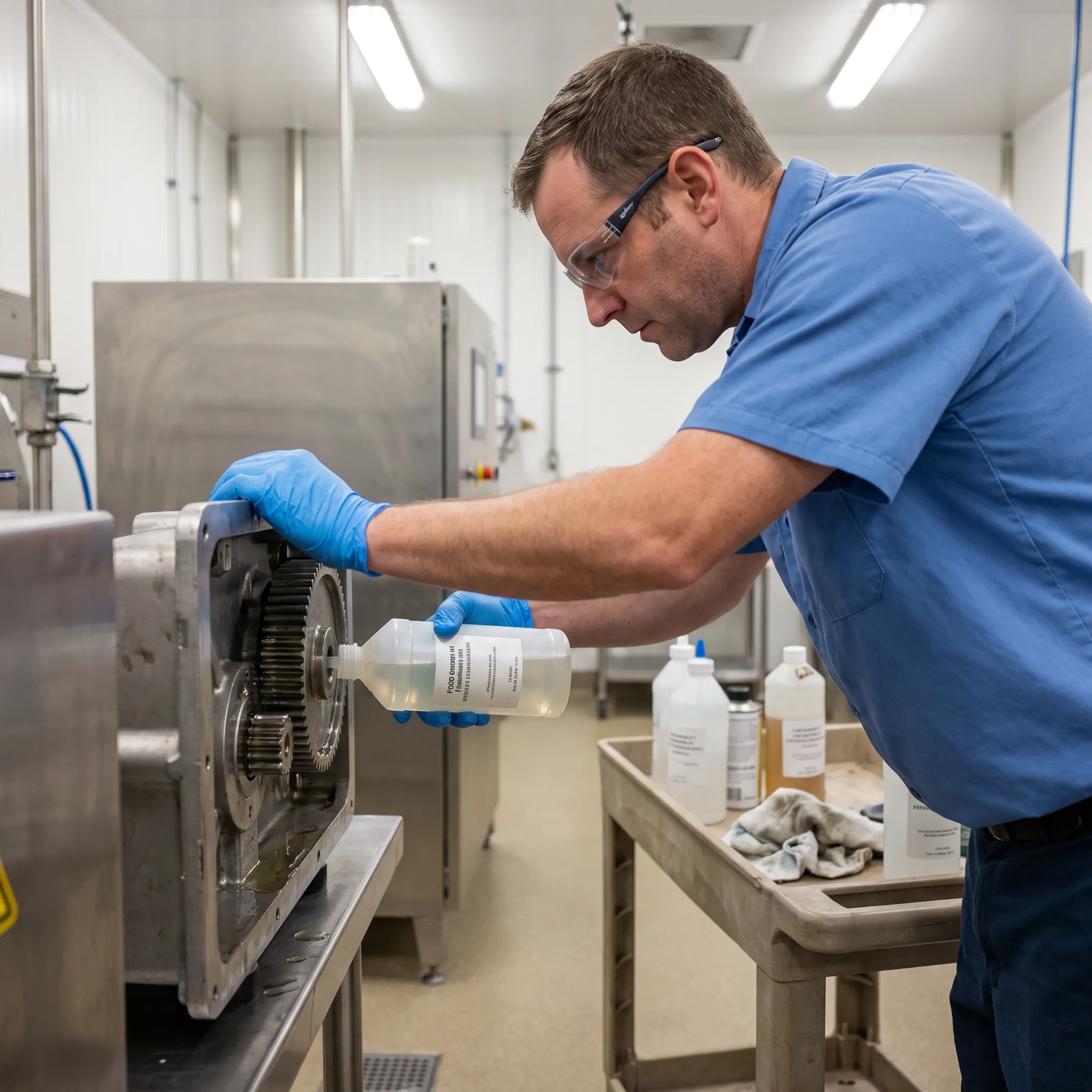 Food and beverage processing lubrication