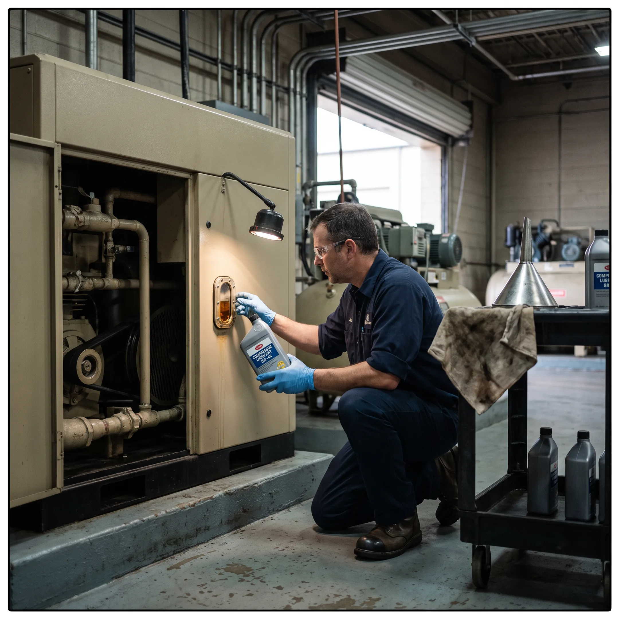 Rotary Screw Compressor Operators