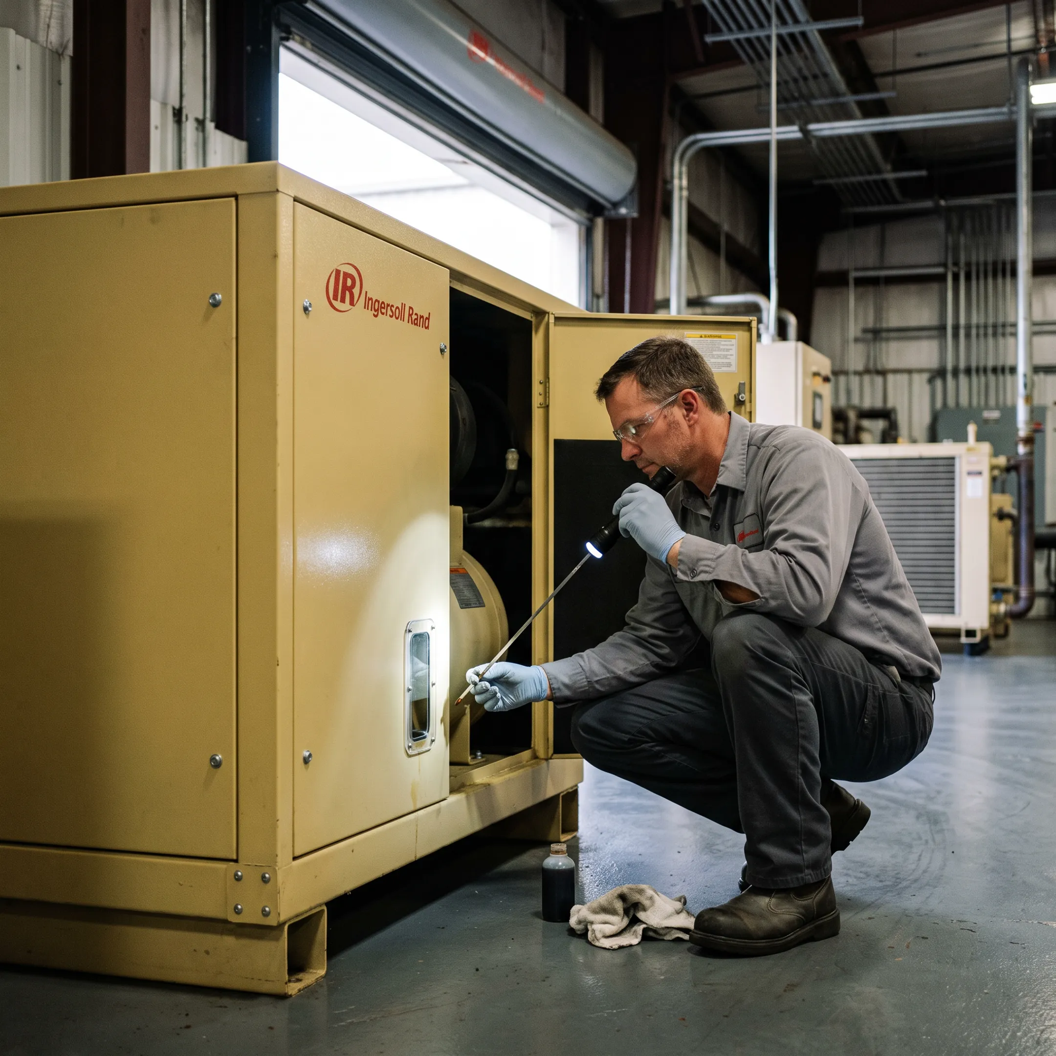 Ingersoll Rand compressor operators