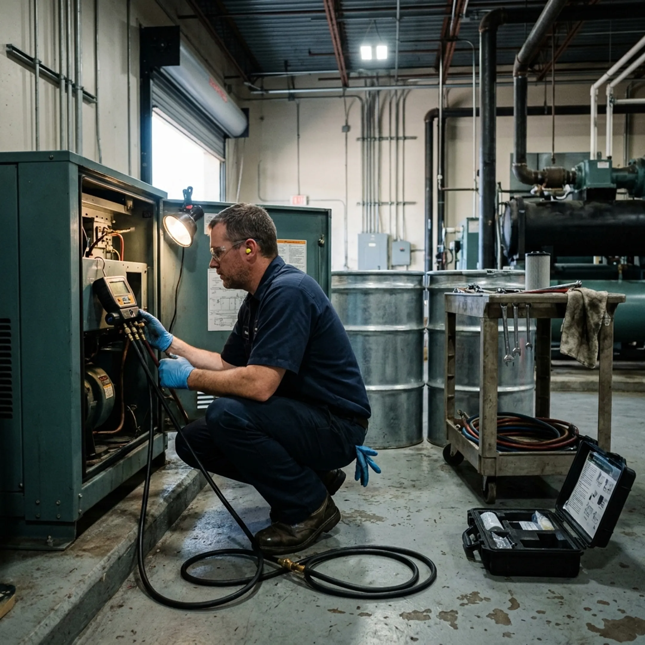 Industrial refrigeration
