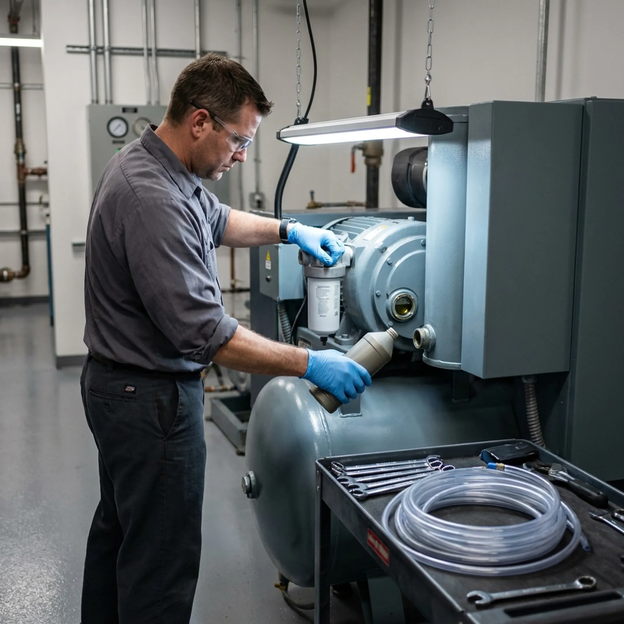 Automotive AC system operators