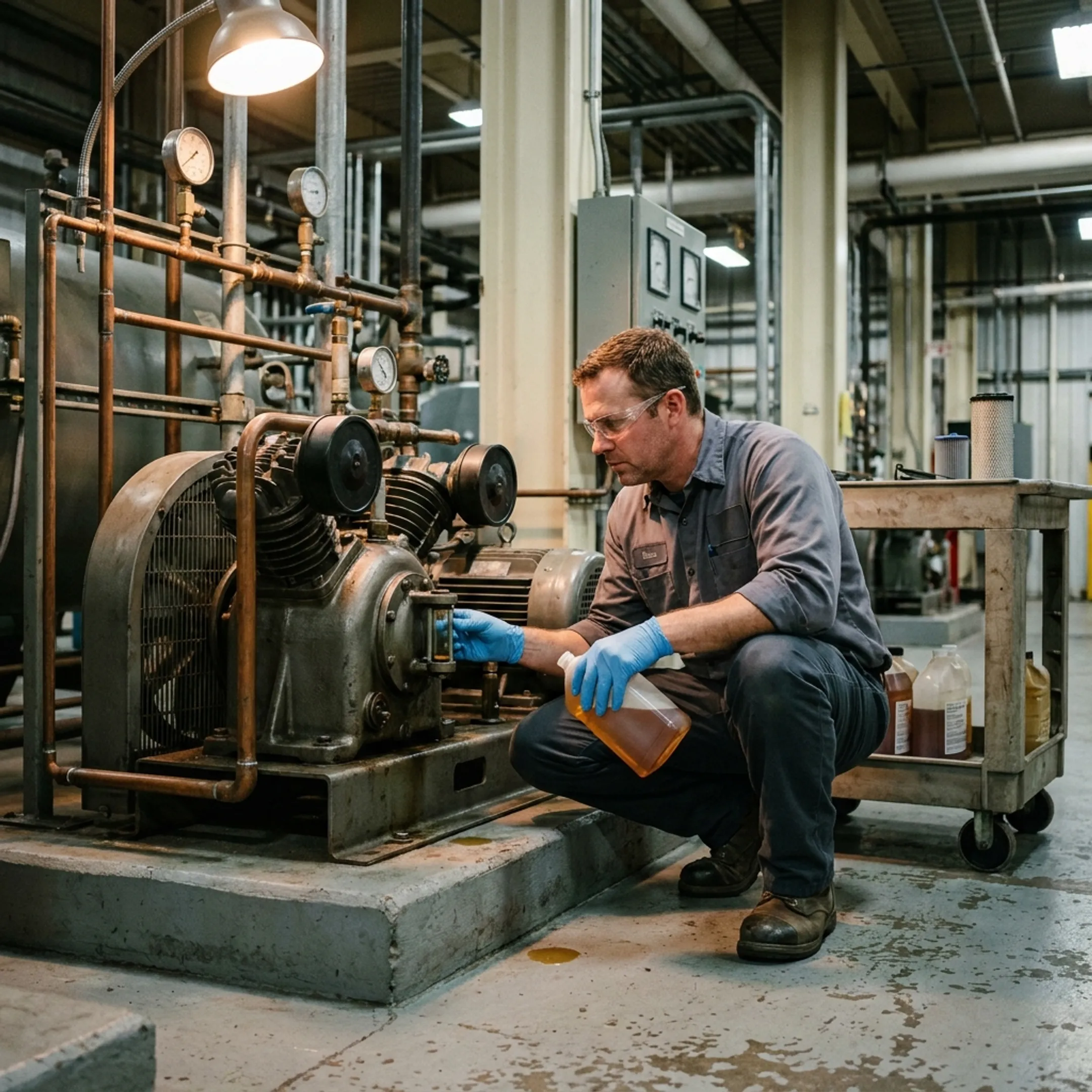 Gas compressor users