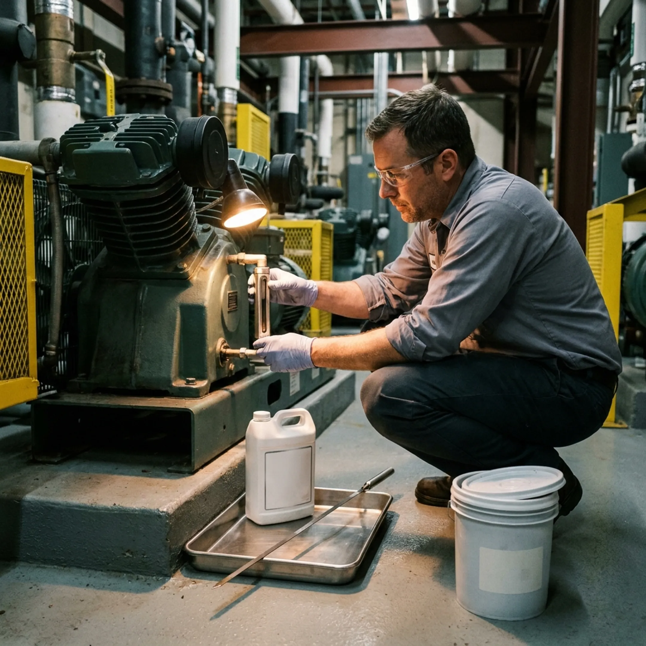 Gas compressor operations