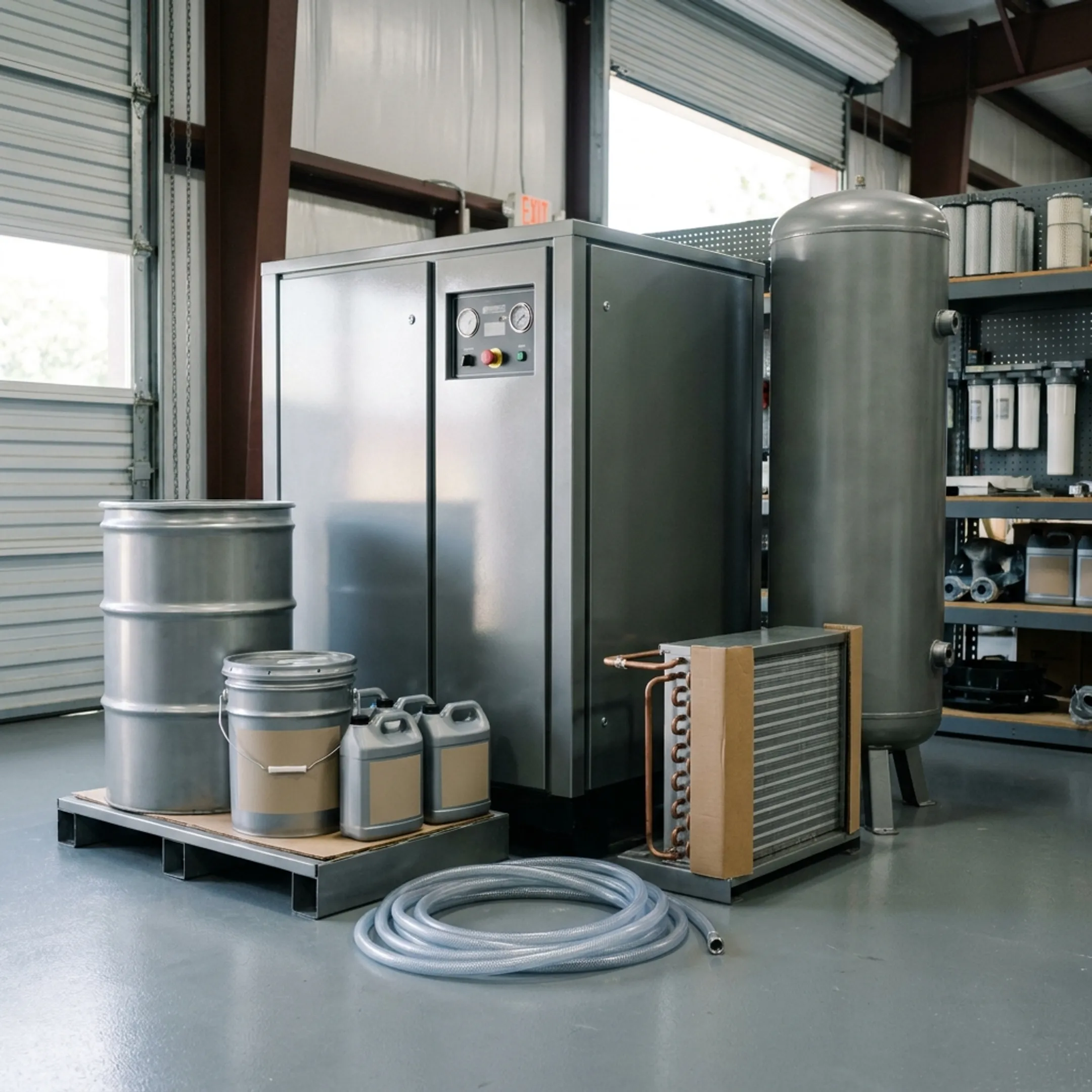 Commercial compressed air systems