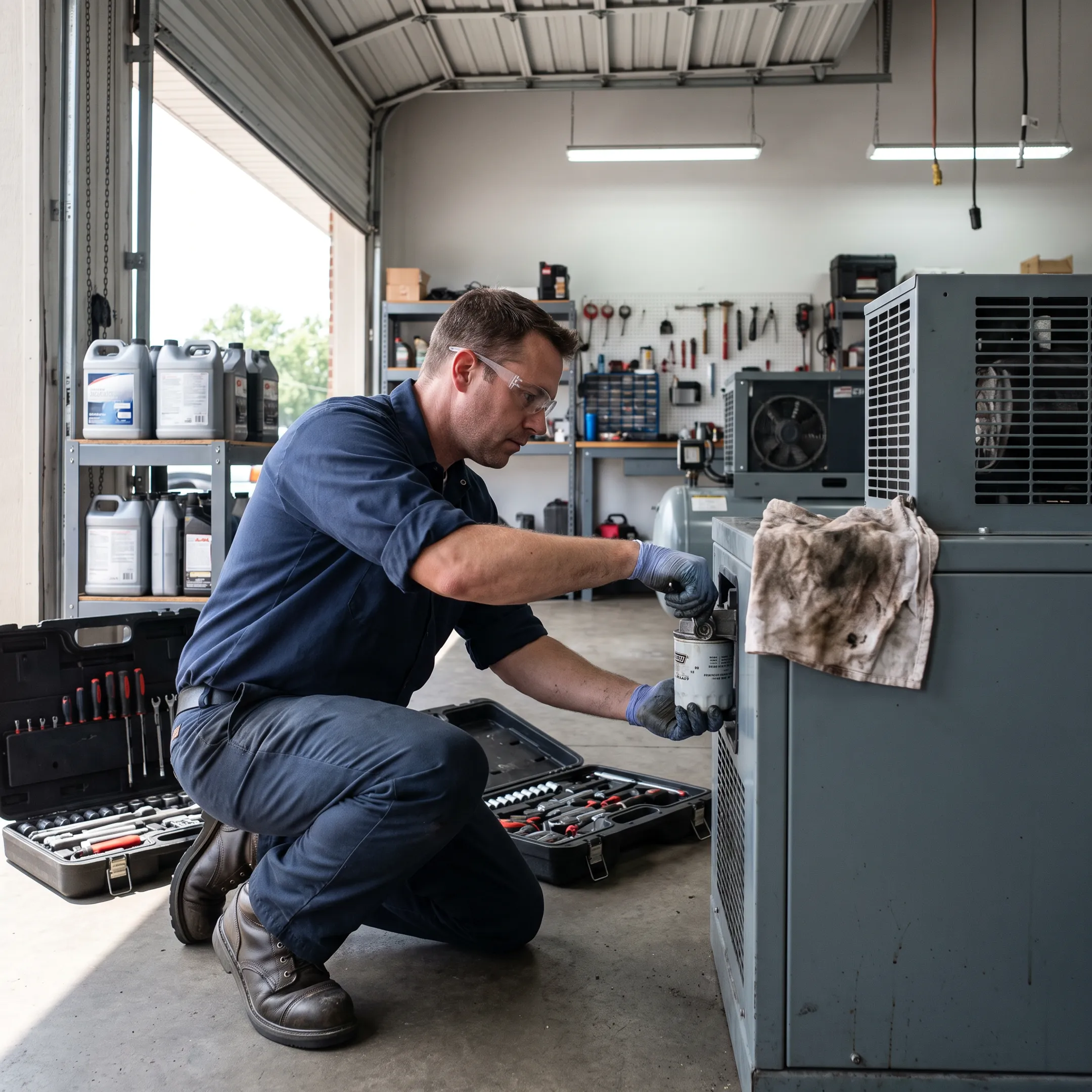 Industrial Compressor Maintenance