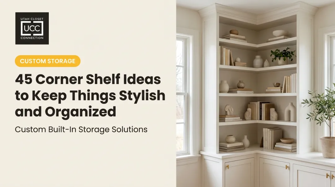 45 Corner Shelf Ideas to Keep Things Stylish and Organized