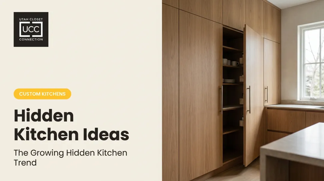 Hidden Kitchen Ideas: The Growing Hidden Kitchen Trend