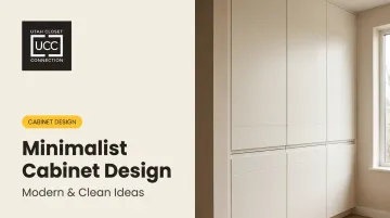 Minimalist Cabinet Design: Modern &amp; Clean Ideas