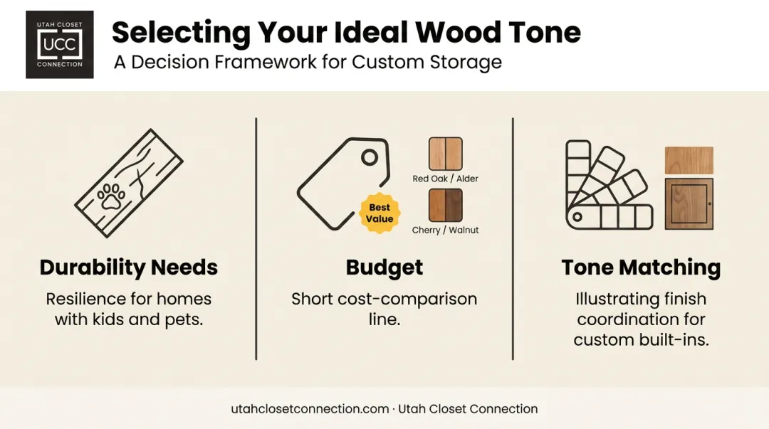 Three key factors for choosing wood kitchen cabinets decision guide