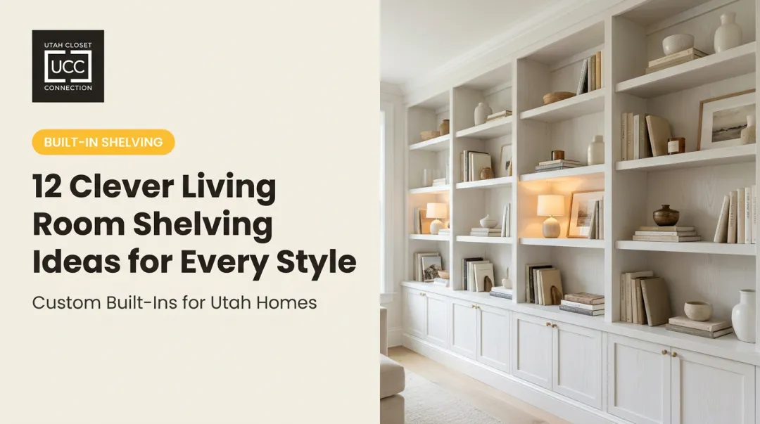 12 Clever Living Room Shelving Ideas for Every Style