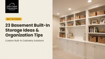 23 Basement Built-In Storage Ideas &amp; Organization Tips