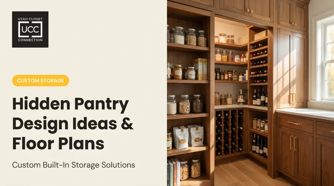 Hidden Pantry Design Ideas & Floor Plans