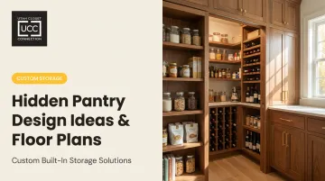 Hidden Pantry Design Ideas & Floor Plans