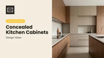 Concealed Kitchen Cabinets: Design Ideas