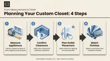 4-step planning checklist before installing a kitchen appliance garage