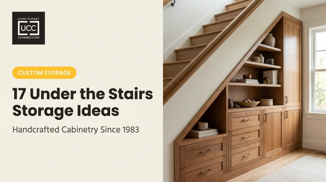 17 Under the Stairs Storage Ideas