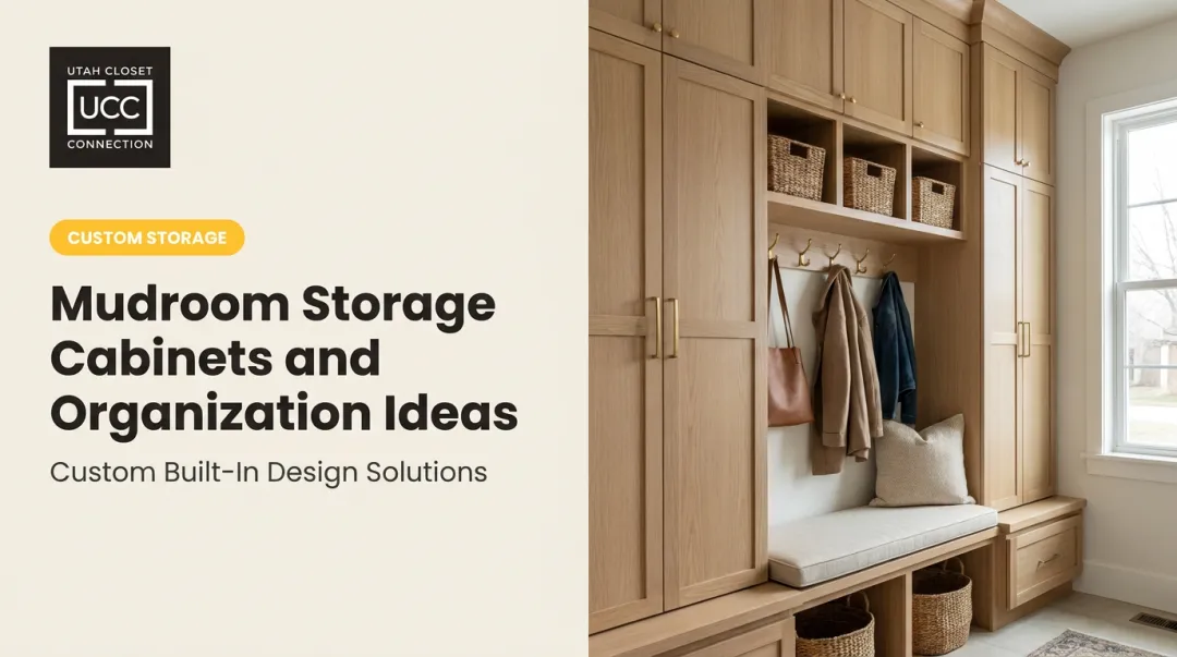 Mudroom Storage Cabinets and Organization Ideas
