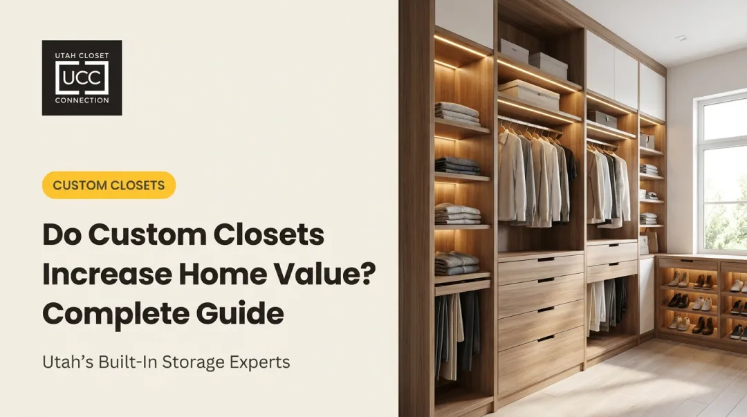 Do Custom Closets Increase Home Value? Complete Guide