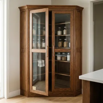 Kitchen & Pantry corner cabinet