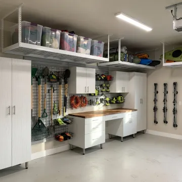 Custom garage storage cabinets in Utah