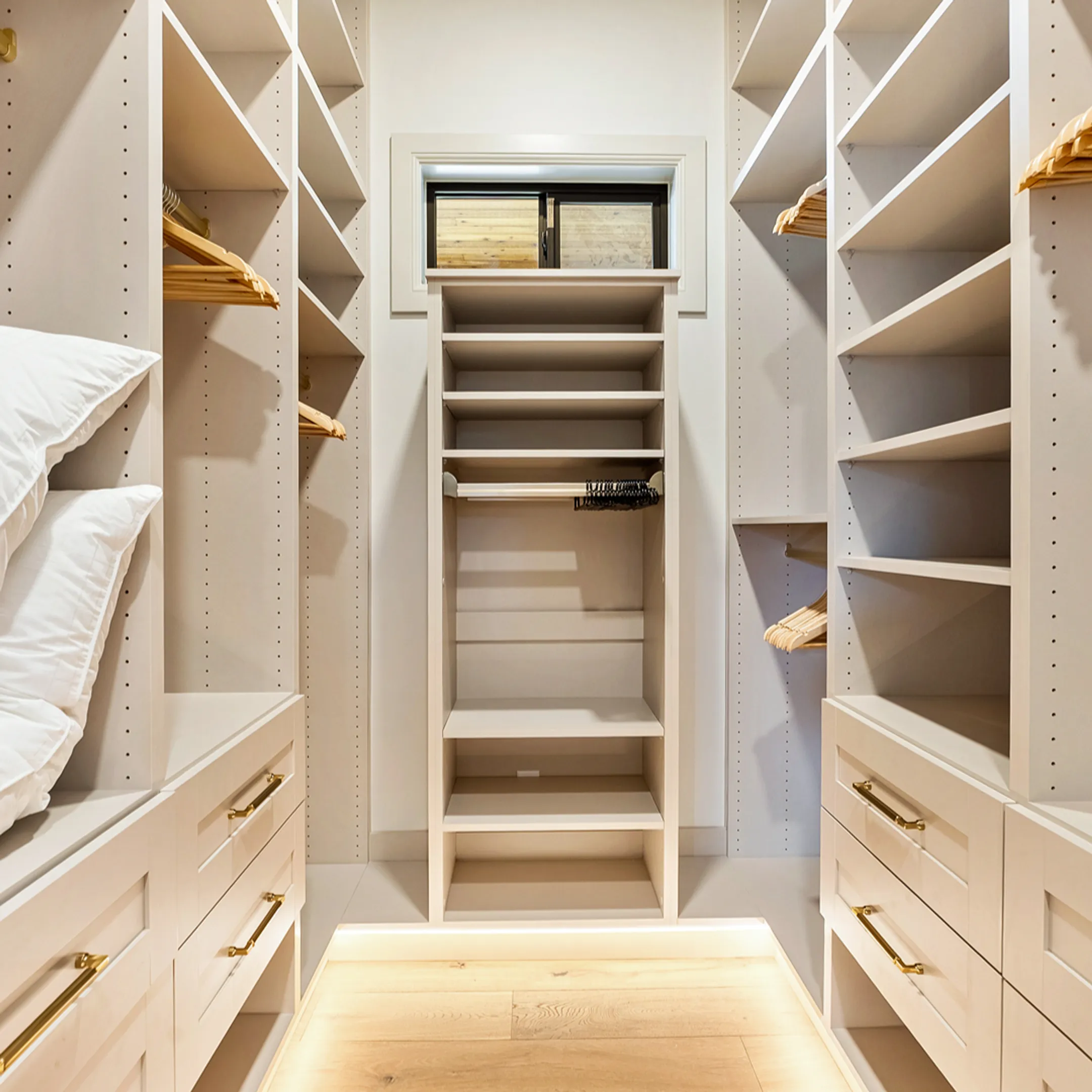 Custom closet organization system