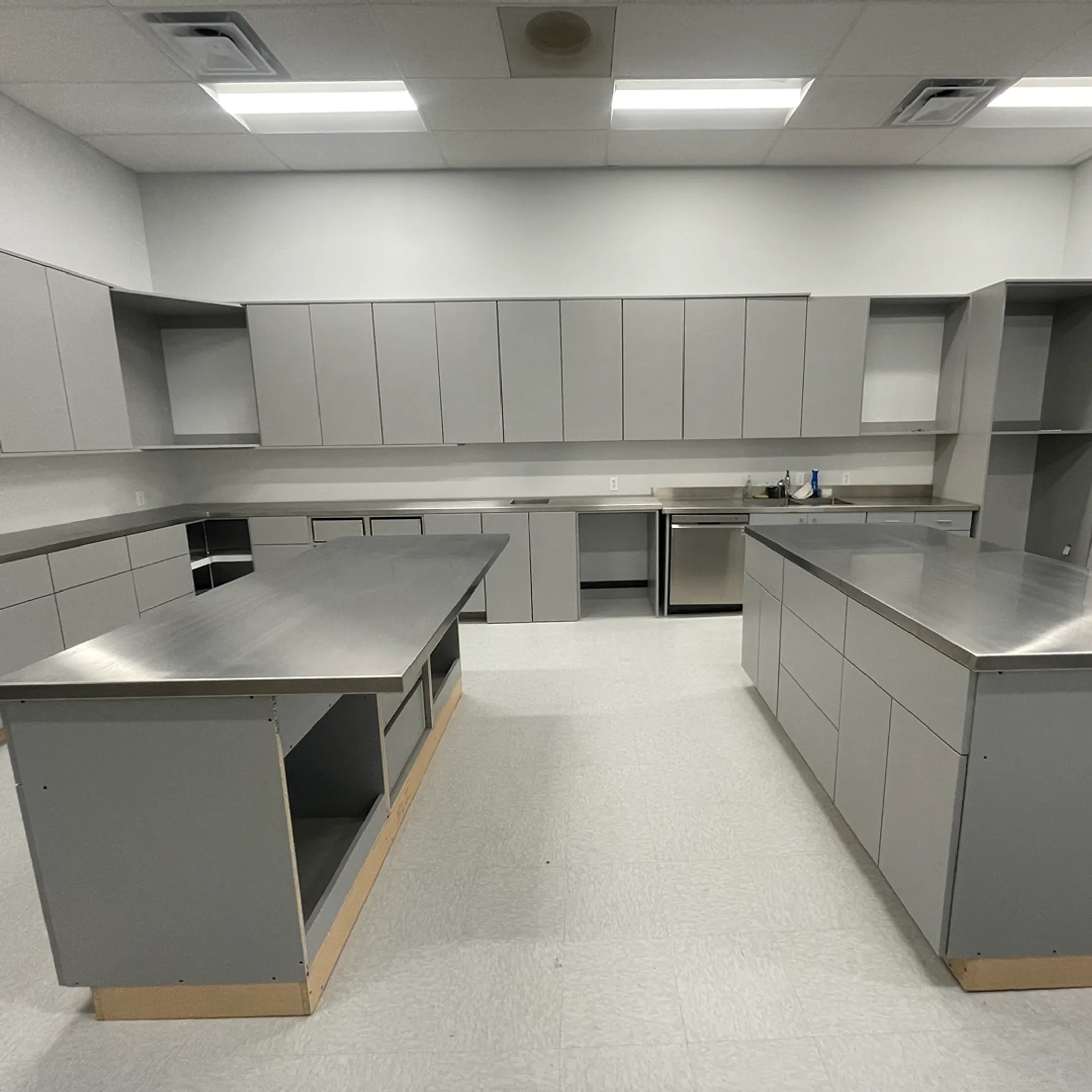 Custom urban cabinetry in a modern interior