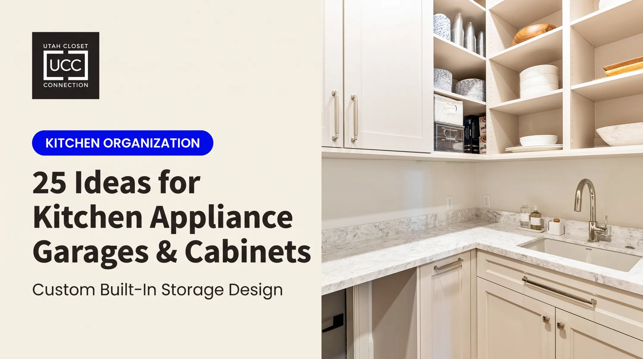 25 Ideas for Kitchen Appliance Garages &amp; Cabinets