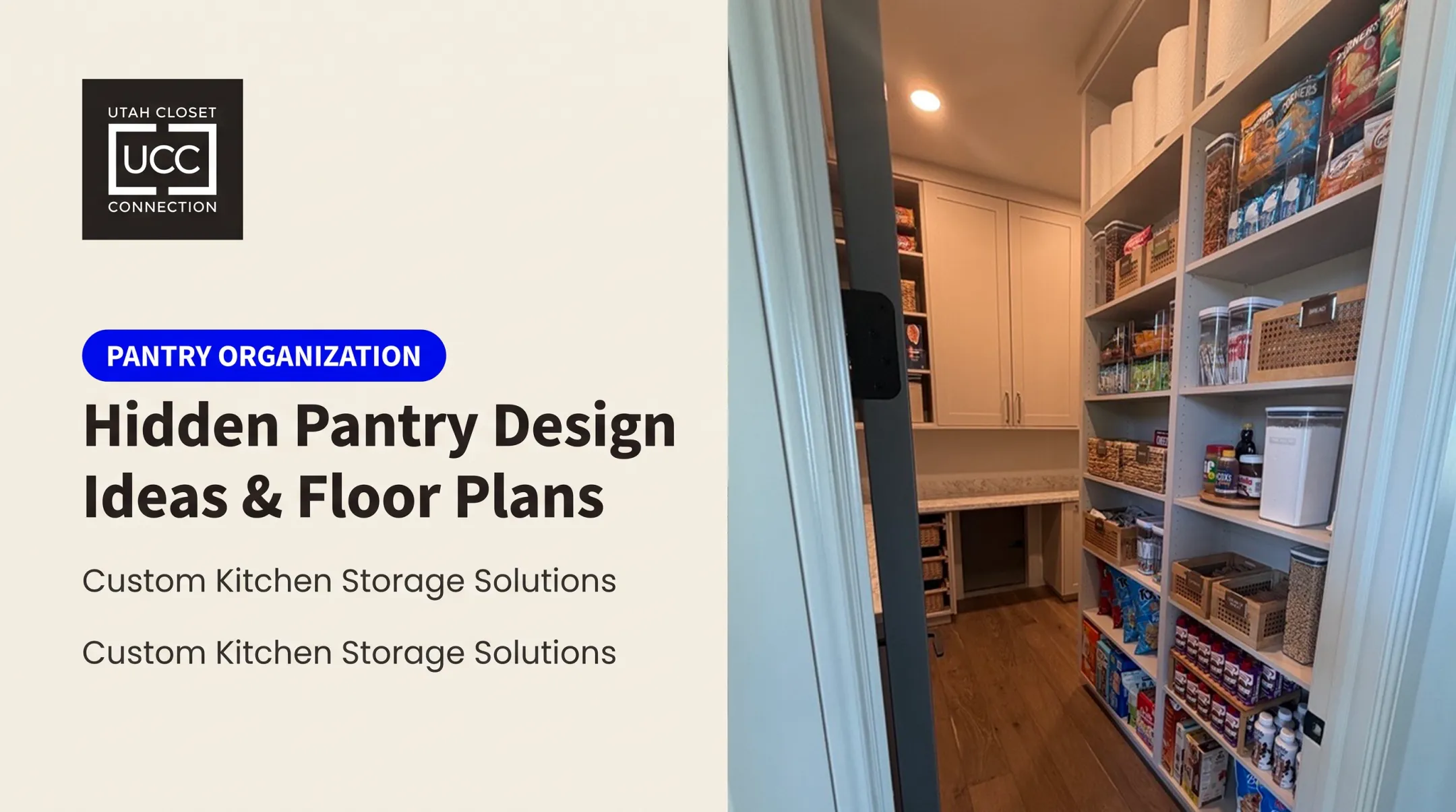 Hidden Pantry Design Ideas & Floor Plans