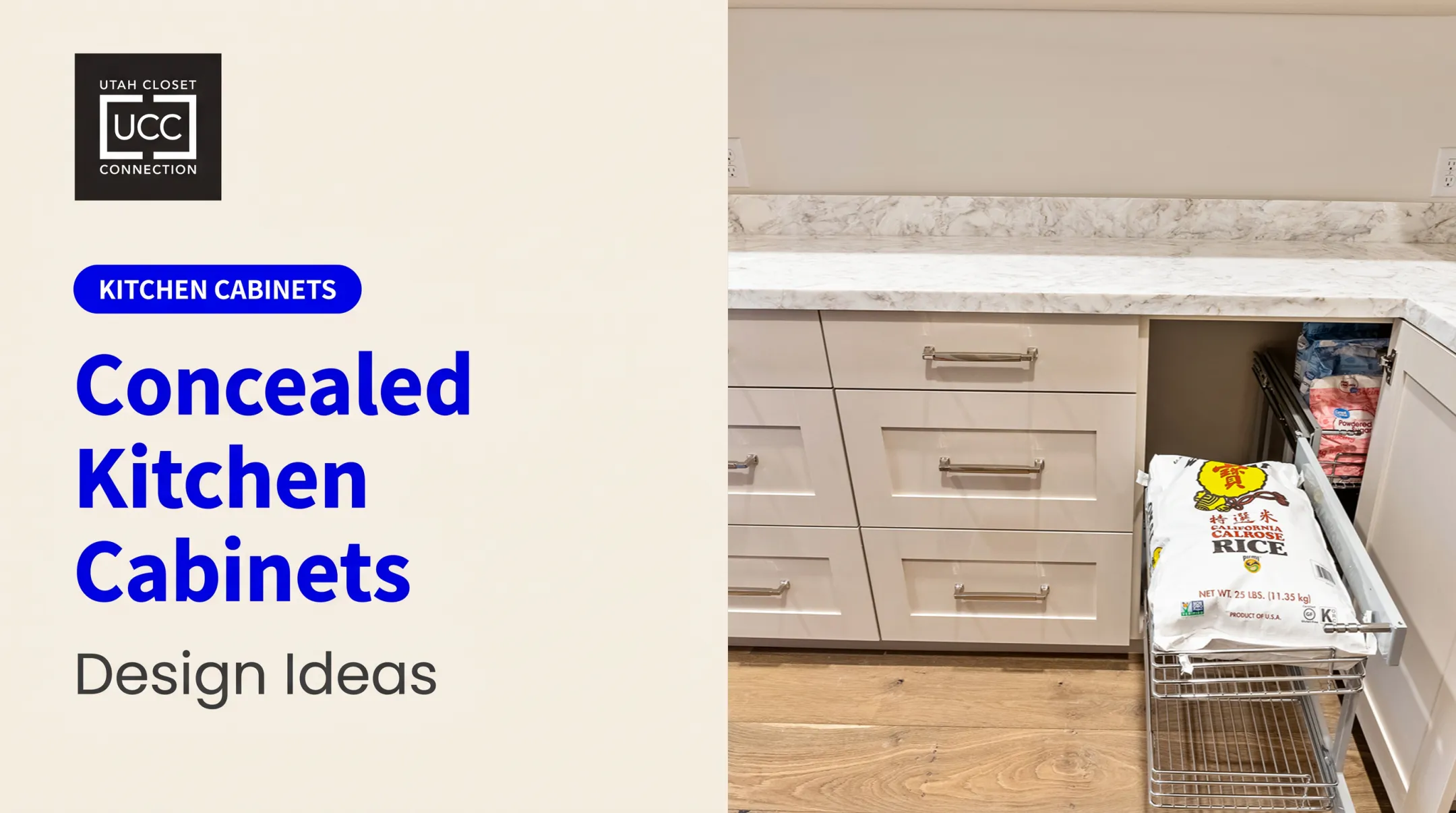 Concealed Kitchen Cabinets: Design Ideas