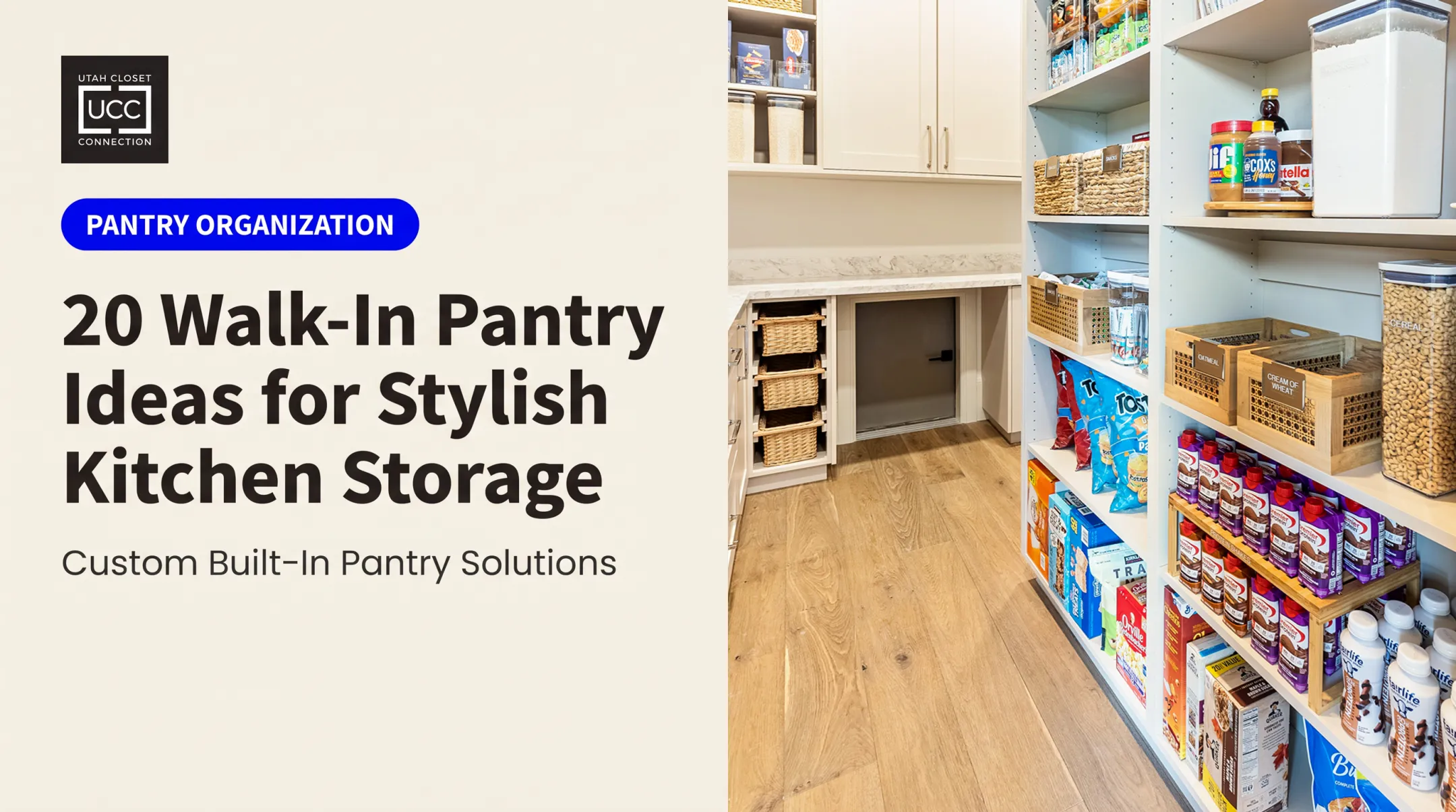20 Walk-In Pantry Ideas for Stylish Kitchen Storage