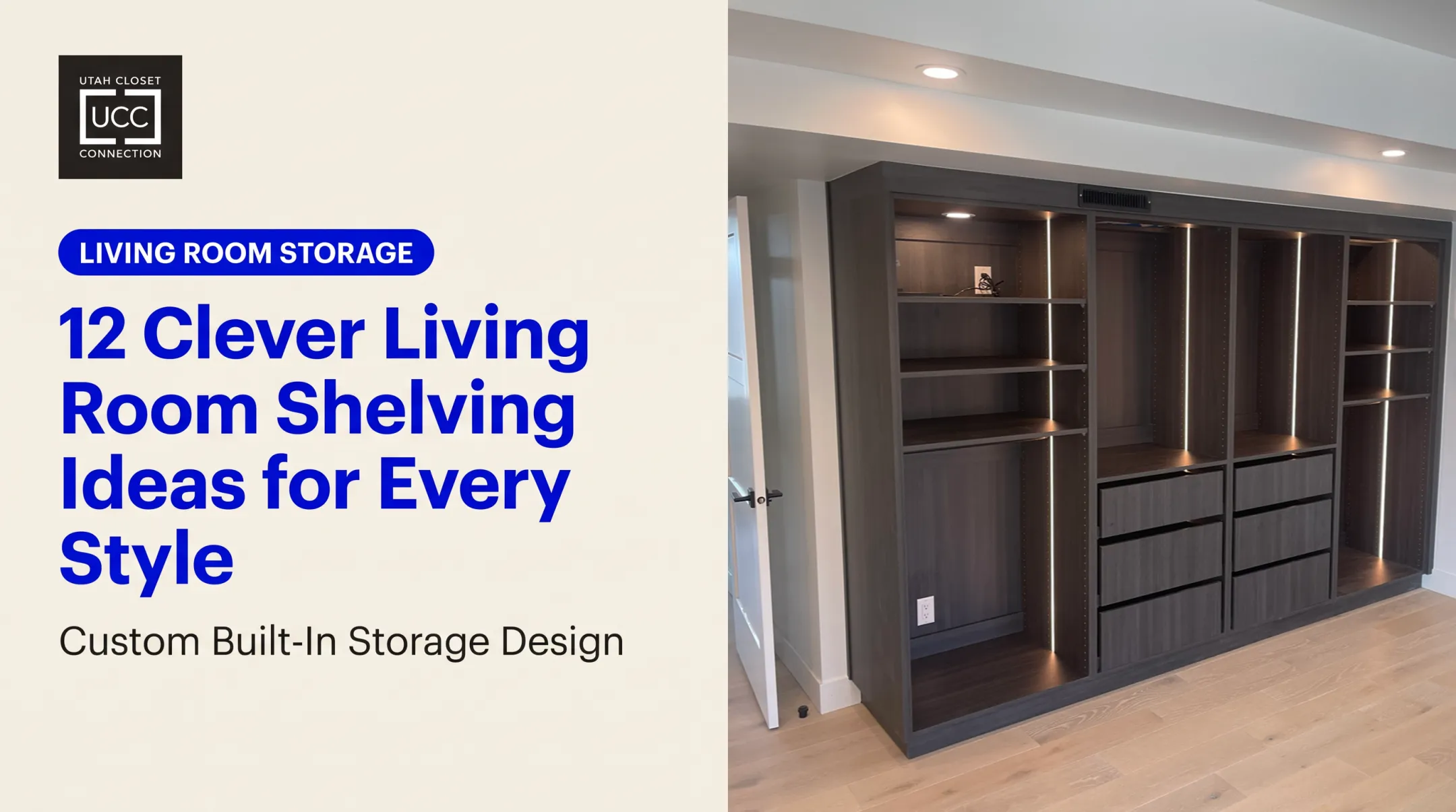 12 Clever Living Room Shelving Ideas for Every Style