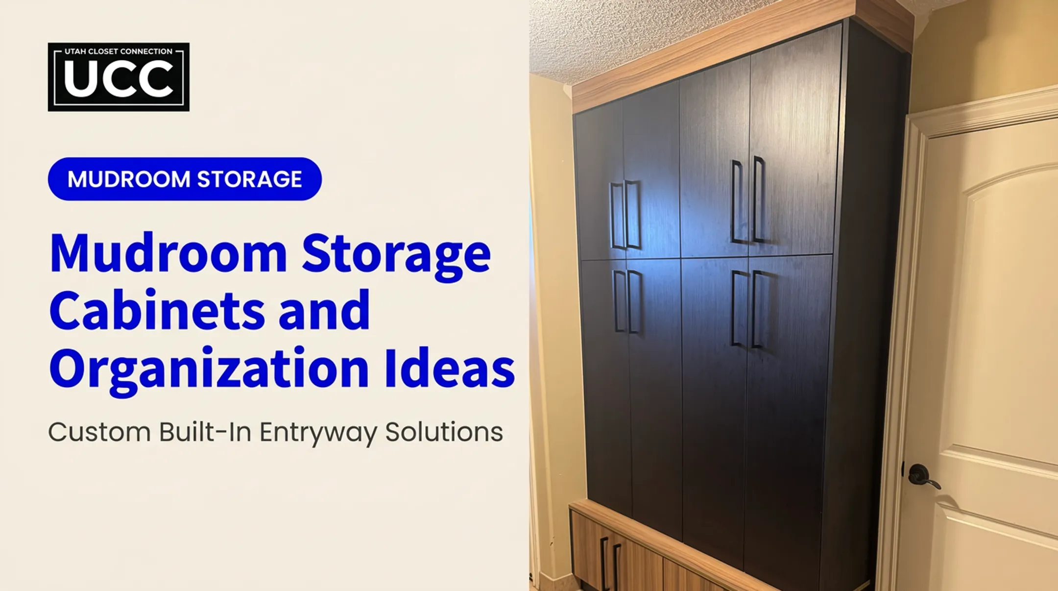Mudroom Storage Cabinets and Organization Ideas