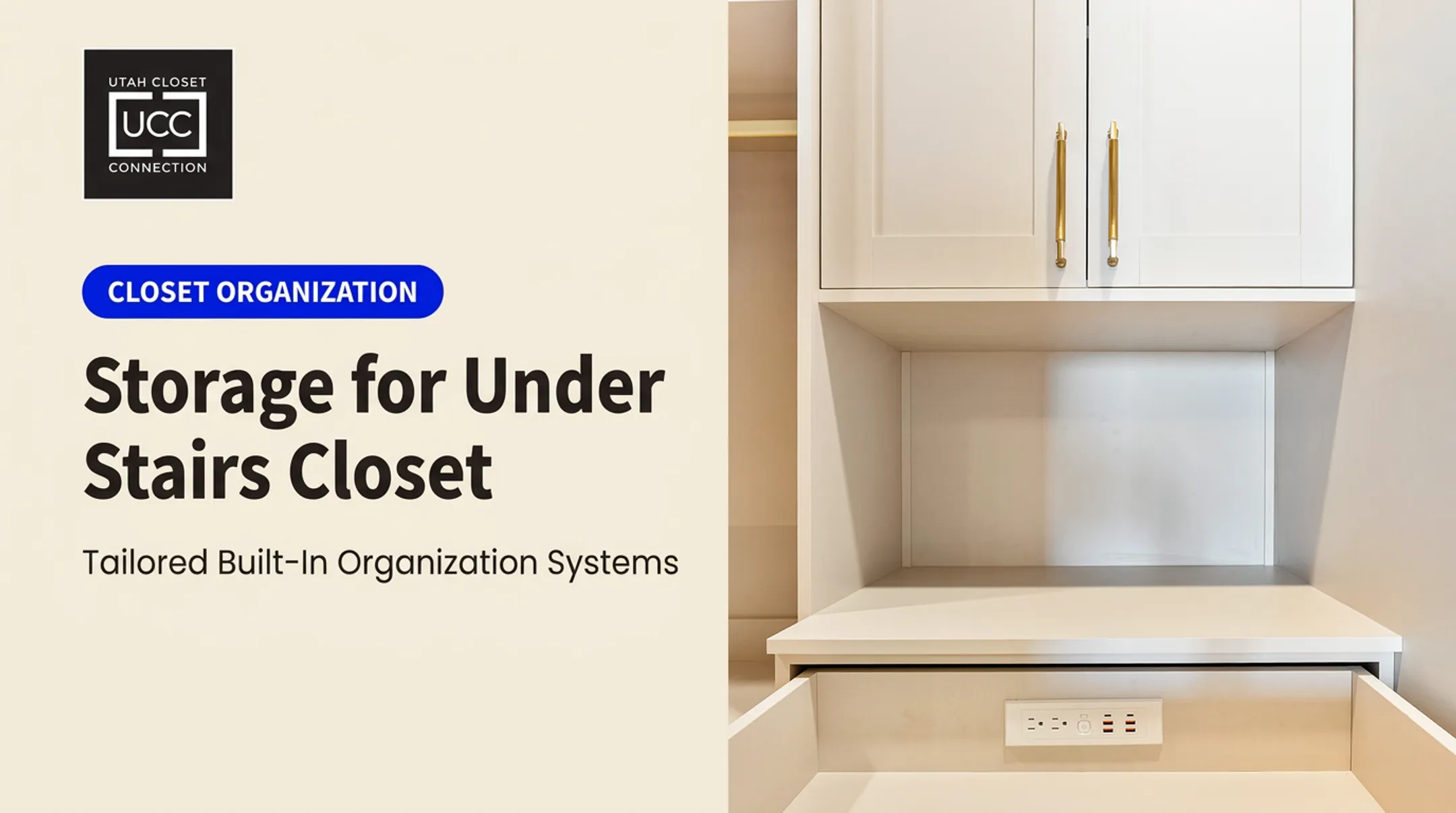 Storage for Under Stairs Closet