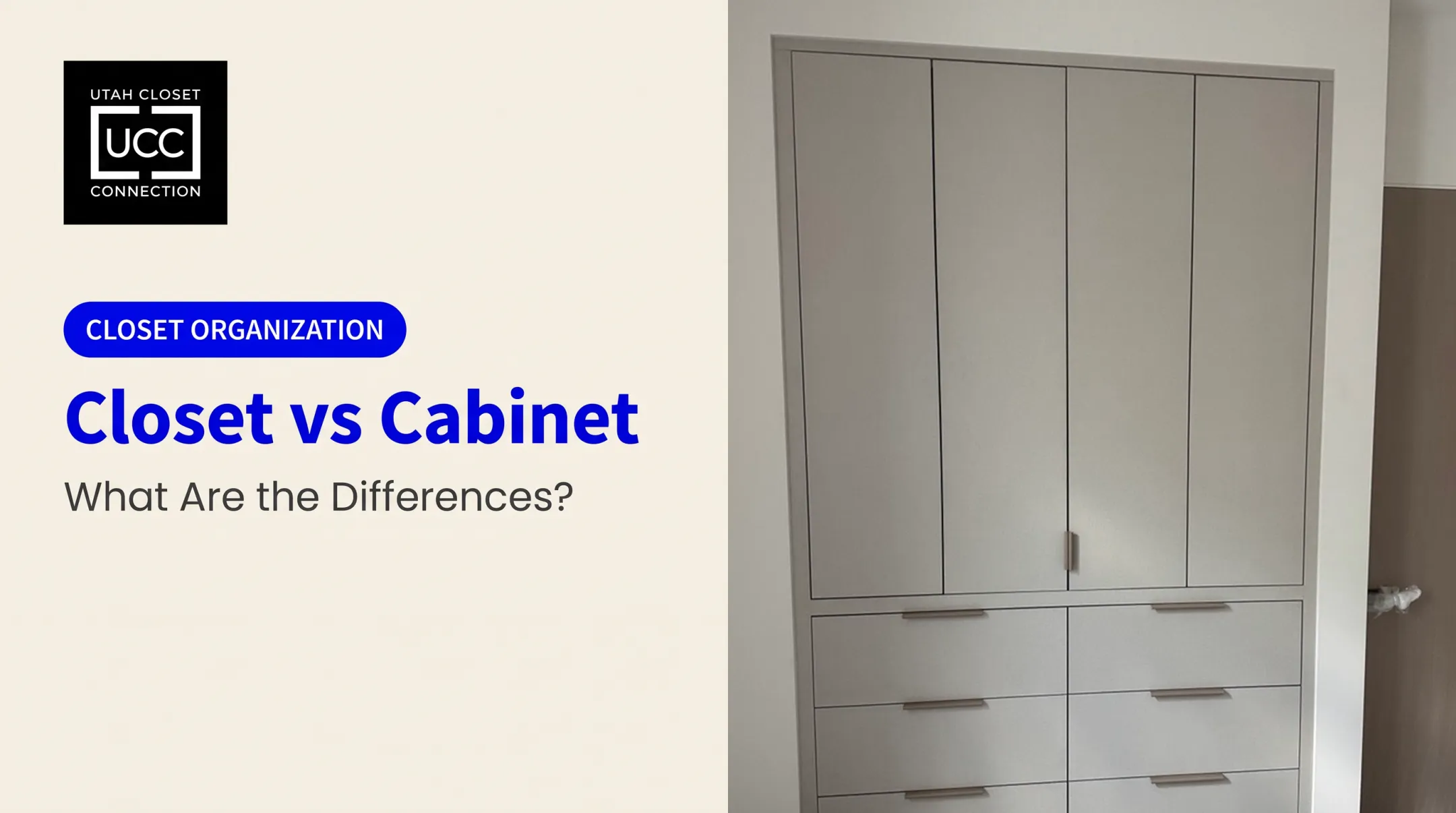 Closet vs Cabinet: What Are the Differences?
