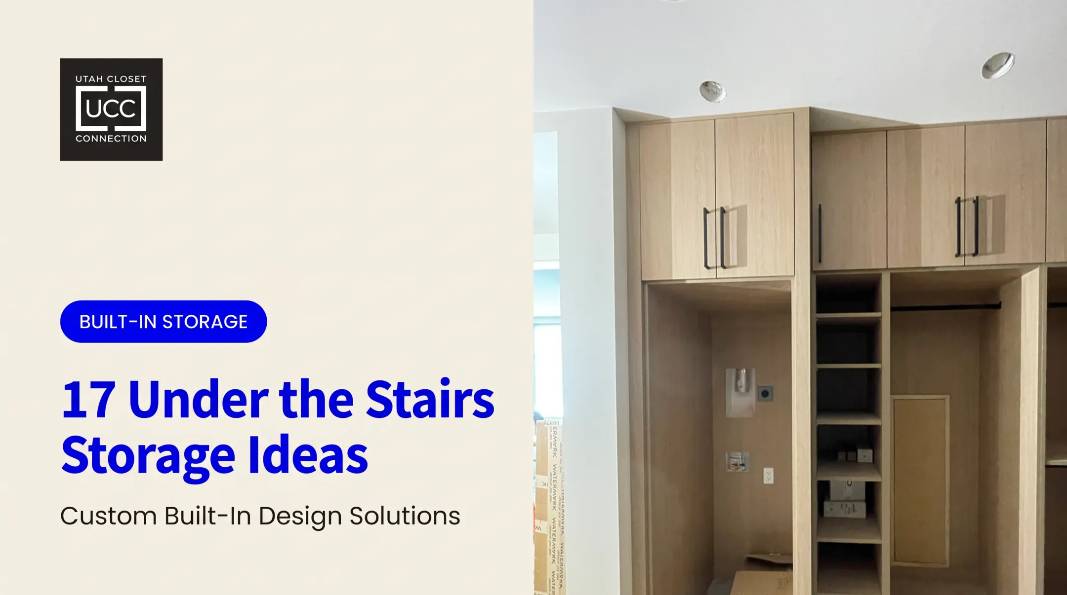 17 Under the Stairs Storage Ideas