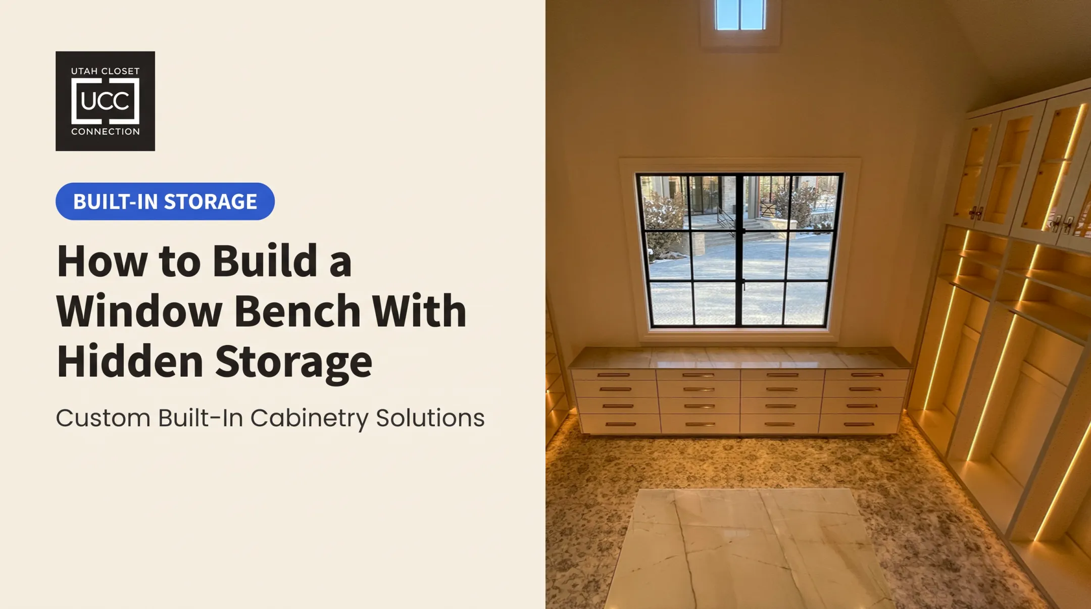 How to Build a Window Bench With [Hidden Storage](/category/hidden-cabinet)