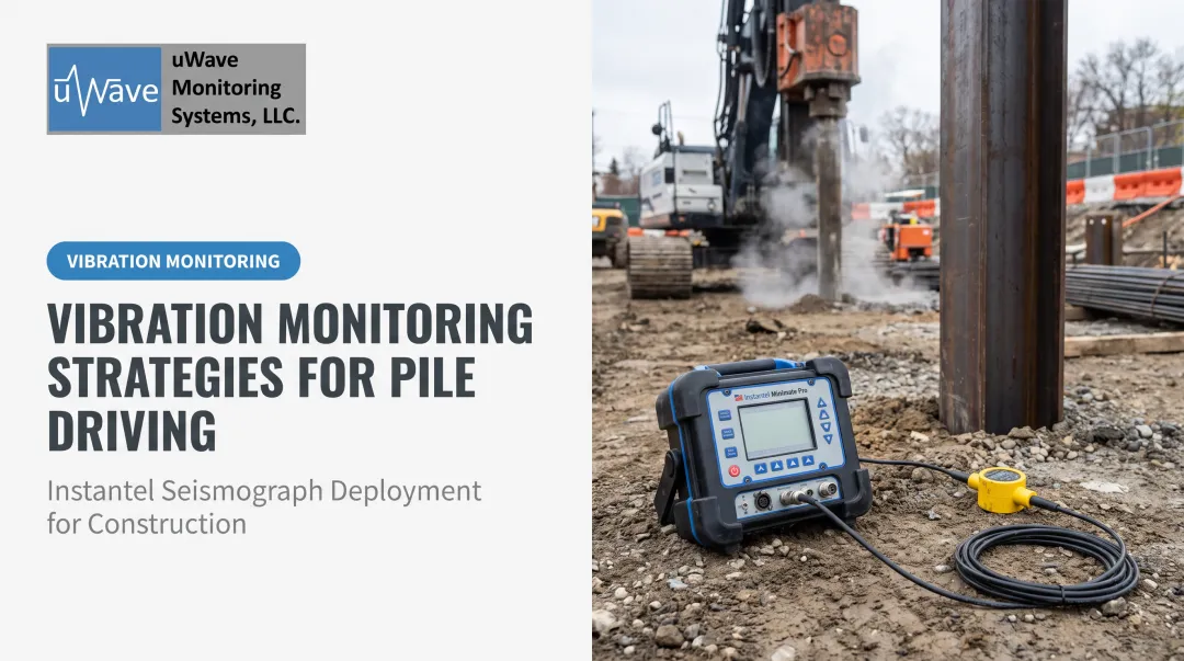 Vibration Monitoring Strategies for Pile Driving