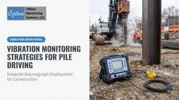 Vibration Monitoring Strategies for Pile Driving