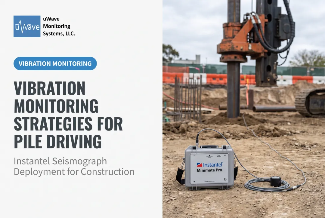 Vibration Monitoring Strategies for Pile Driving