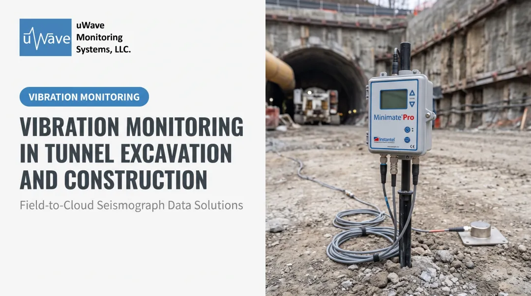 Vibration Monitoring in Tunnel Excavation and Construction
